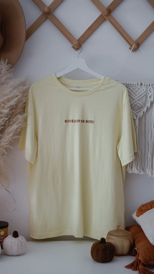 Books over Boys | t-shirt