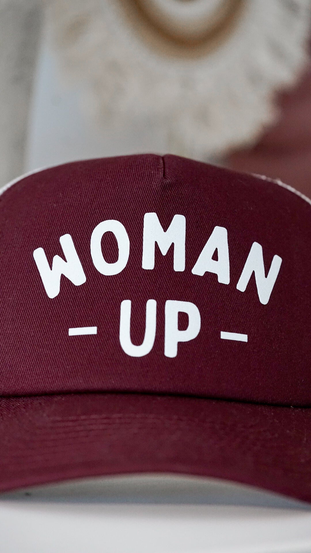 Woman Up | czapka