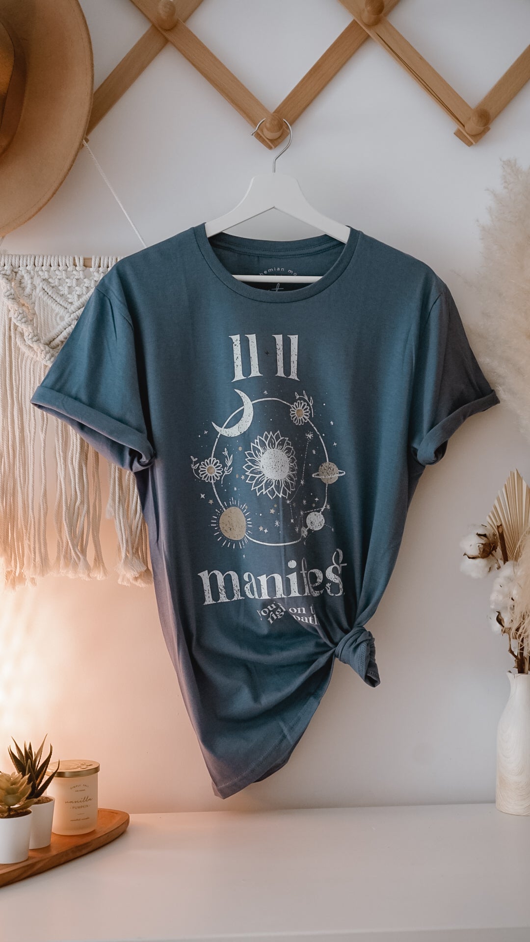 11:11 Manifest blue | t-shirt