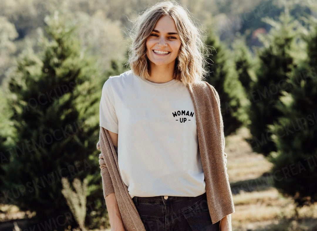 Woman Up | t-shirt